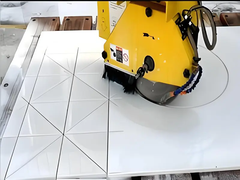 CNC machine shaping stone block with exceptional performance