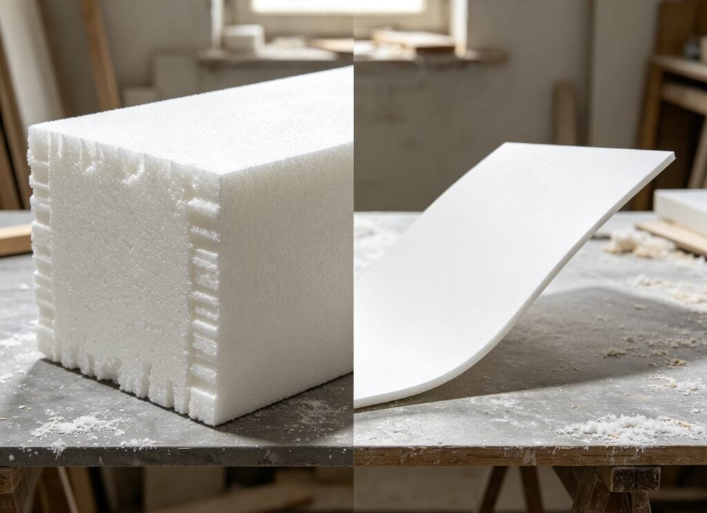 CNC machines for cutting foam blocks and foam boards