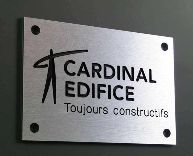 CNC machining aluminum for signs