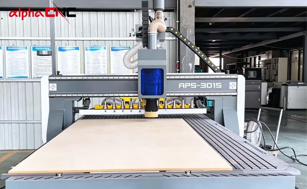 The best way to cut plywood is by using a CNC wood cutting machine.