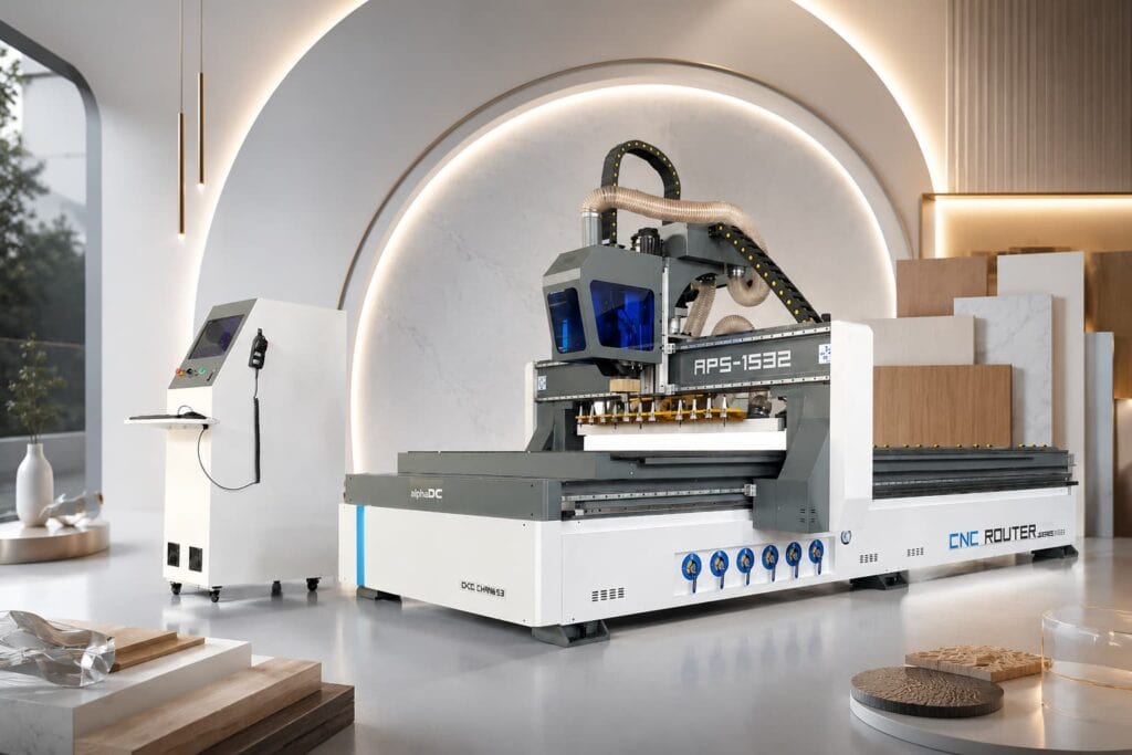 Alpha CNC router has many advantages.