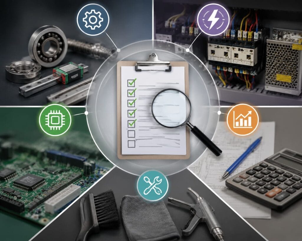 Troubleshooting a CNC router generally involves five aspects.