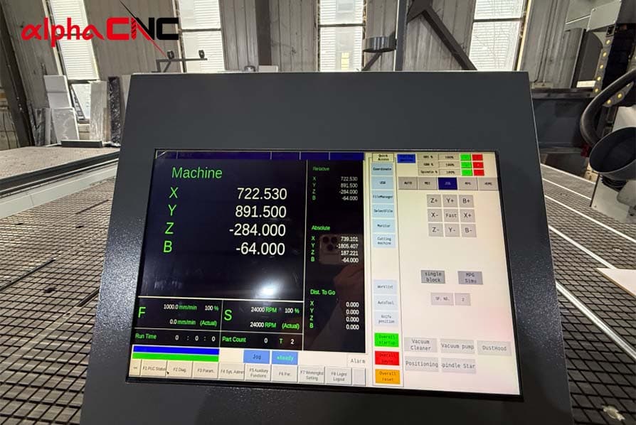 CNC router control system