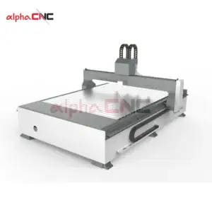 CNC router machine body without spindle head