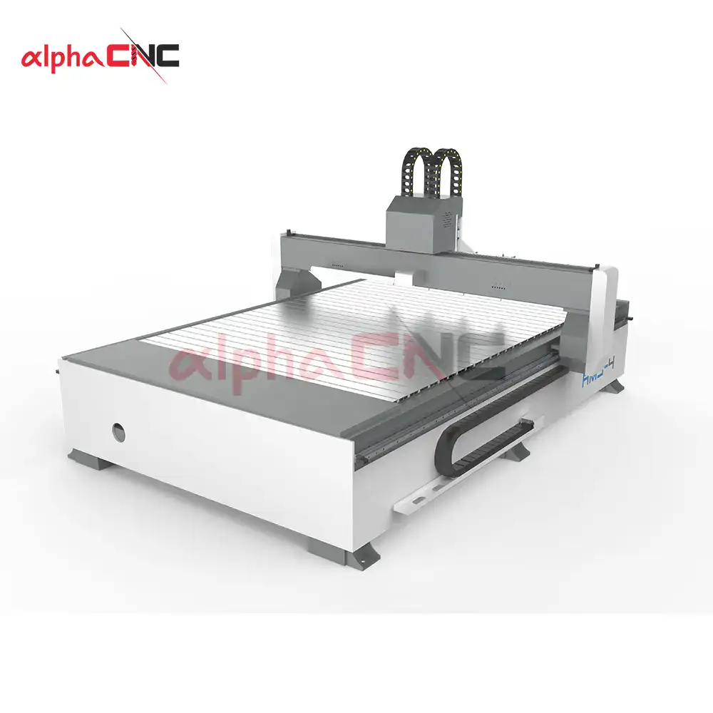CNC router machine body without spindle head