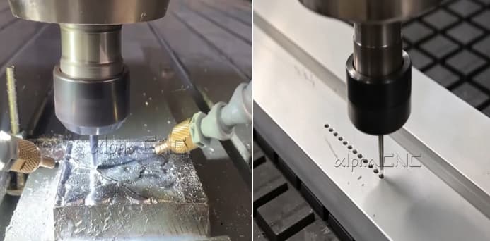 CNC router machining aluminum