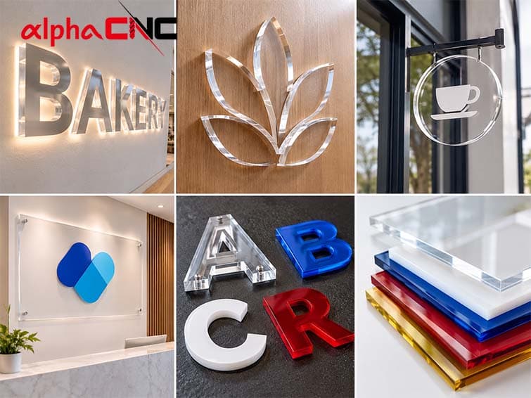 CNC sign machine for acrylic signs and letters