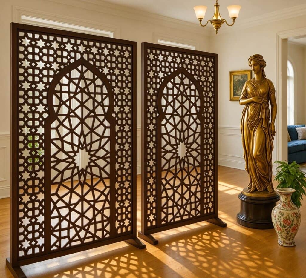 CNC wood router projects for room dividers