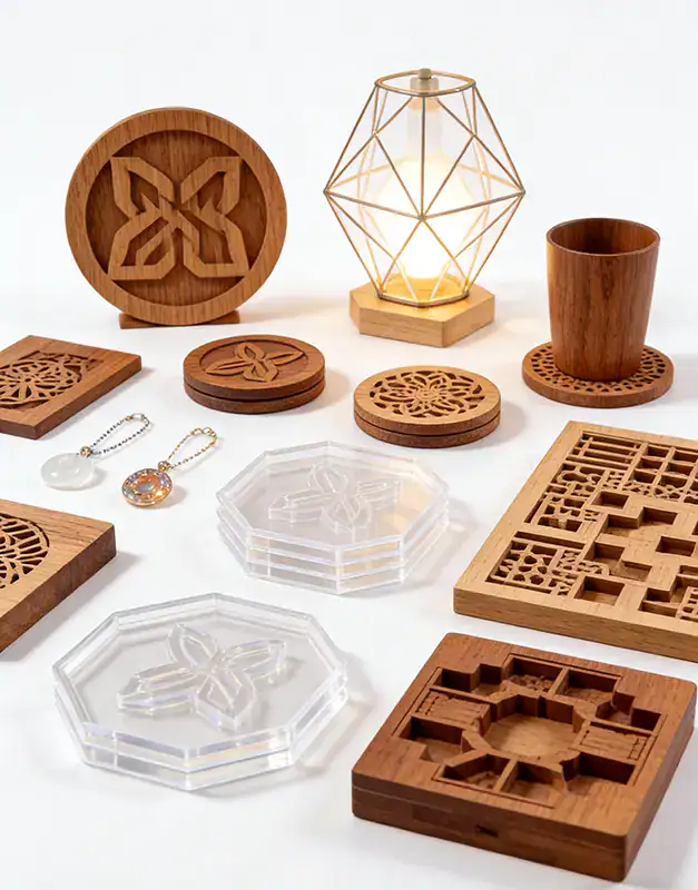 CO2 laser acrylic cutting machine application industries