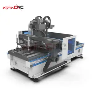 Control Panel of Alpha CNC 1325 Router