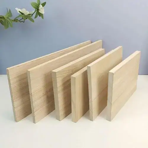 Sample workpiece featuring precise notches and cut-offs, demonstrating the saw's versatility for complex furniture parts.