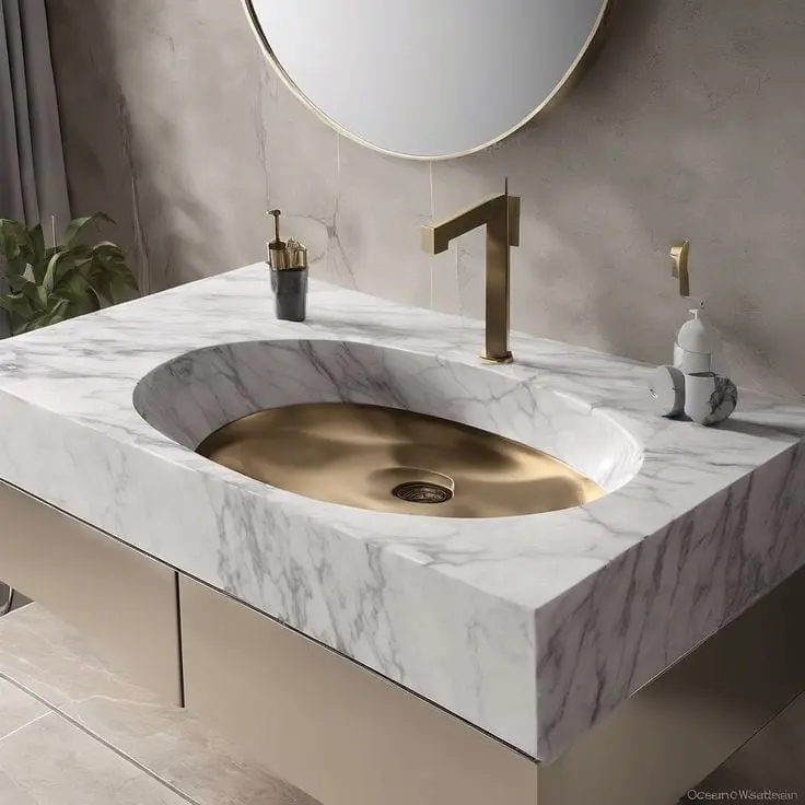 CNC Carved Stone Art