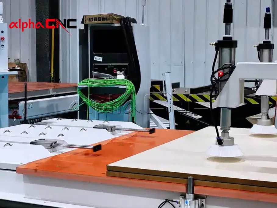 DM-U9 vacuum CNC nesting router