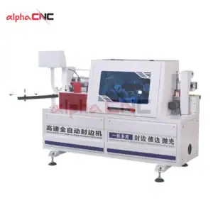Industrial Edge Banding Machine for Panel Processing - Full Factory Floor View