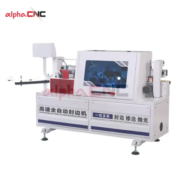 Industrial Edge Banding Machine for Panel Processing - Full Factory Floor View