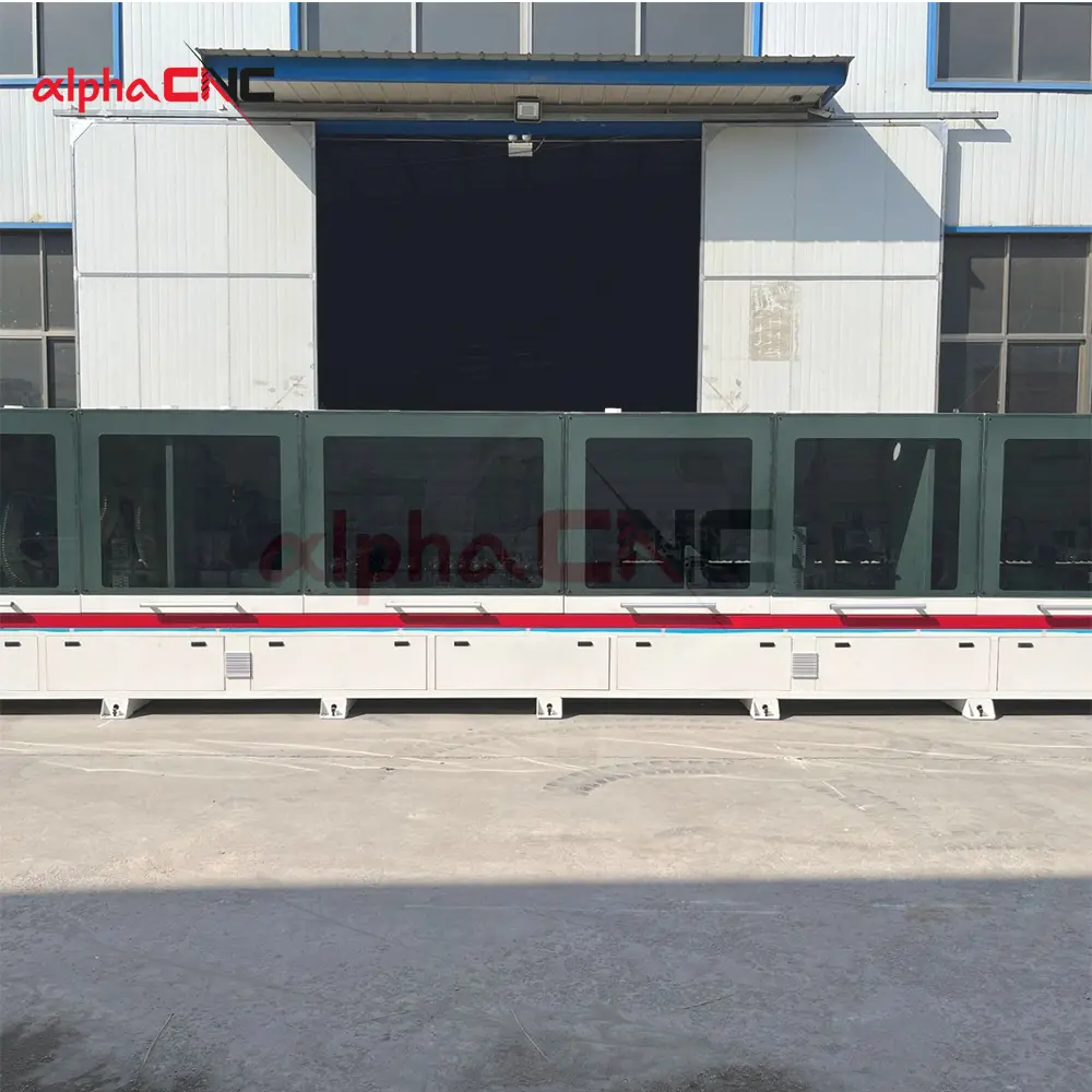 DW-985 Edge Banding Machine in outdoor use