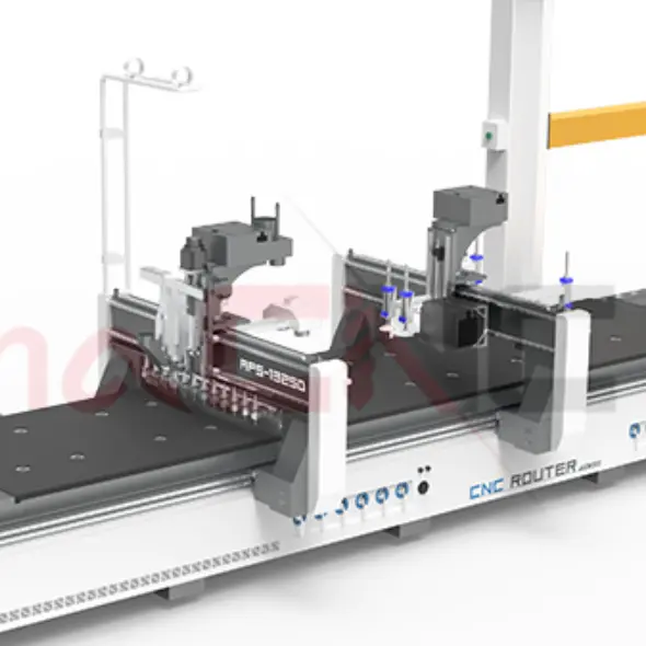 Double vertical workbench