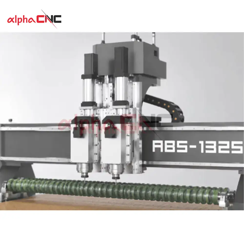 Dual-process spindle