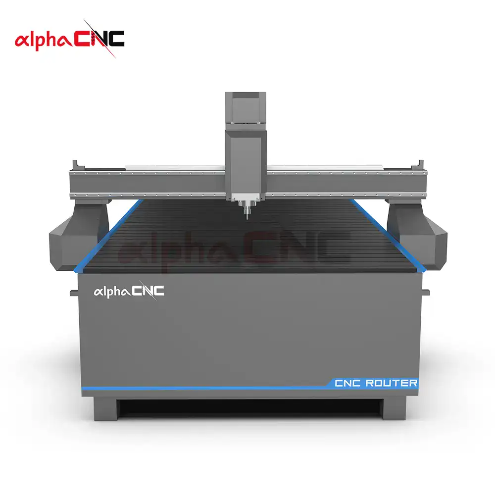 Dust collection system on wood CNC router