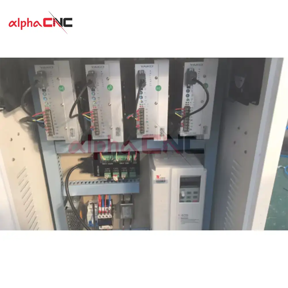 Electrical control cabinet inside for stone CNC engraving machine