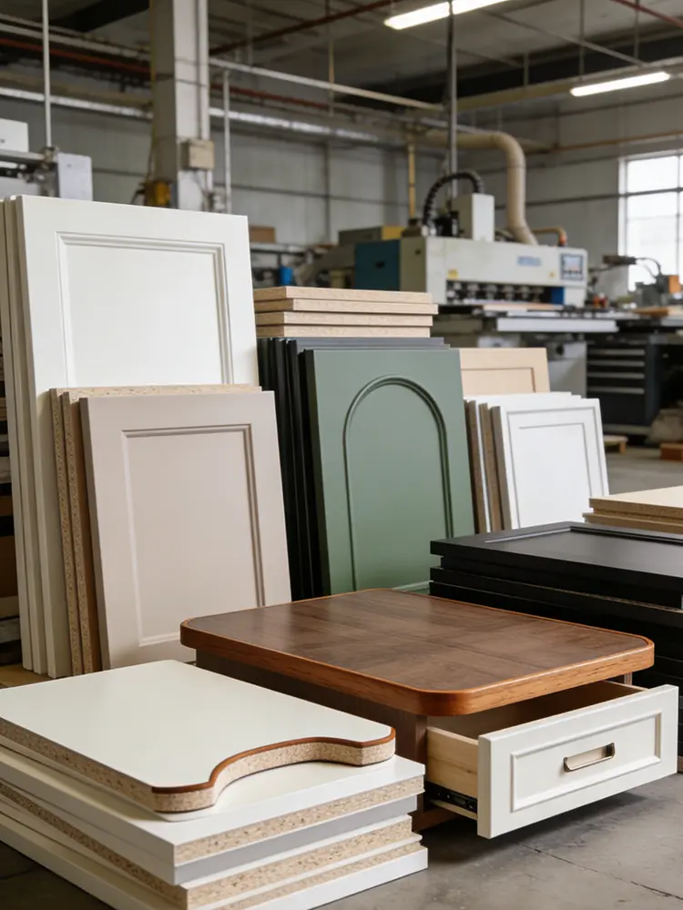 Finished product display in the edge sealed locomotive room