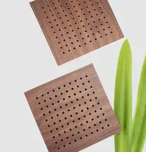 Four Process CNC Router Drilled Wood Panel With Different Diameter Holes