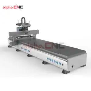 Double Table 4-Process CNC Router