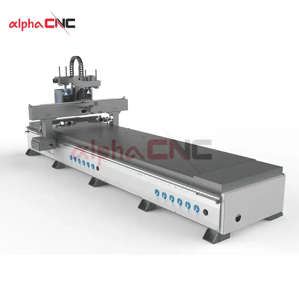 Double Table 4-Process CNC Router
