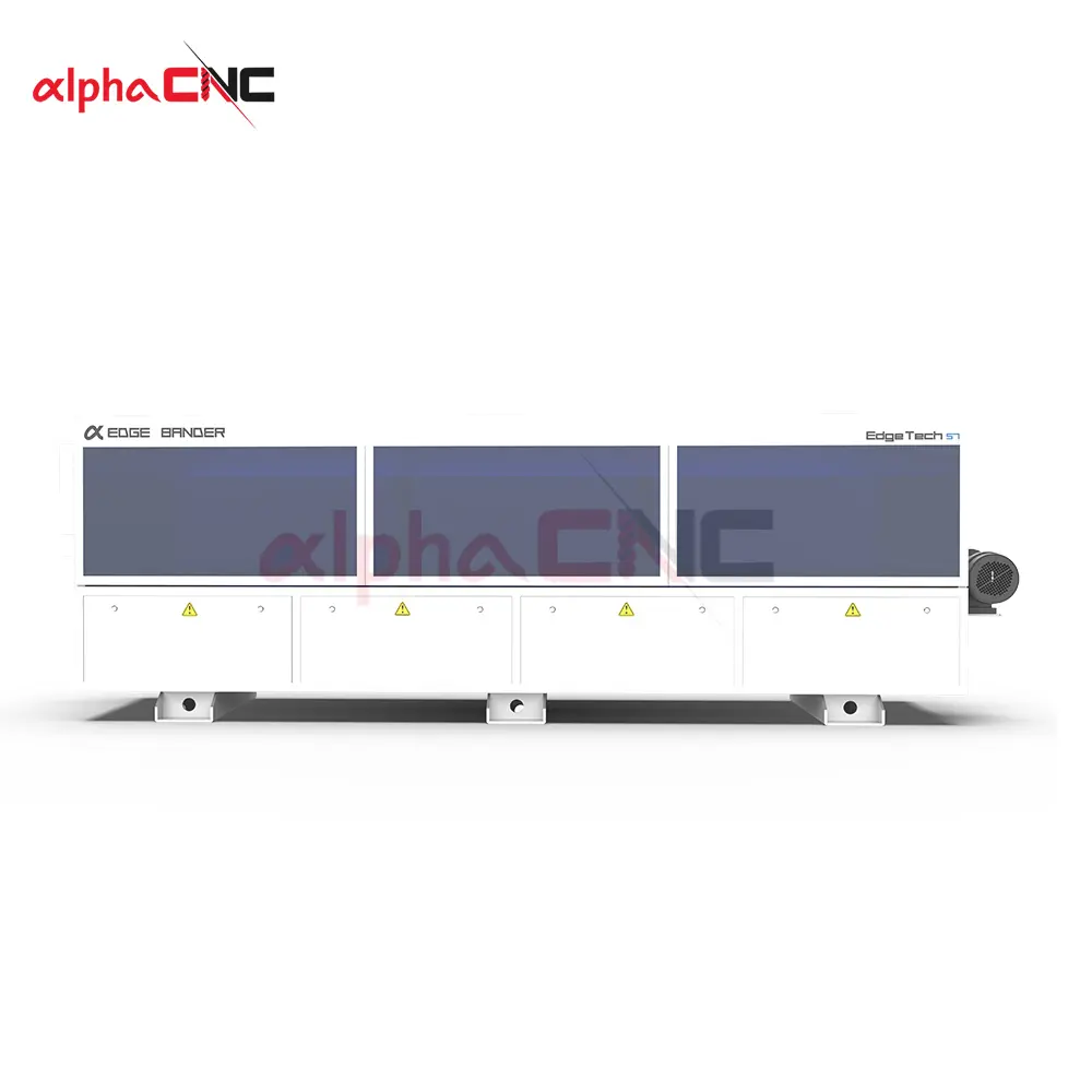 Alpha CNC ET-S7PR Automatic Edge Banding Machine Front View