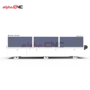 Automatic Edge Banding Machine Front View – Alpha CNC