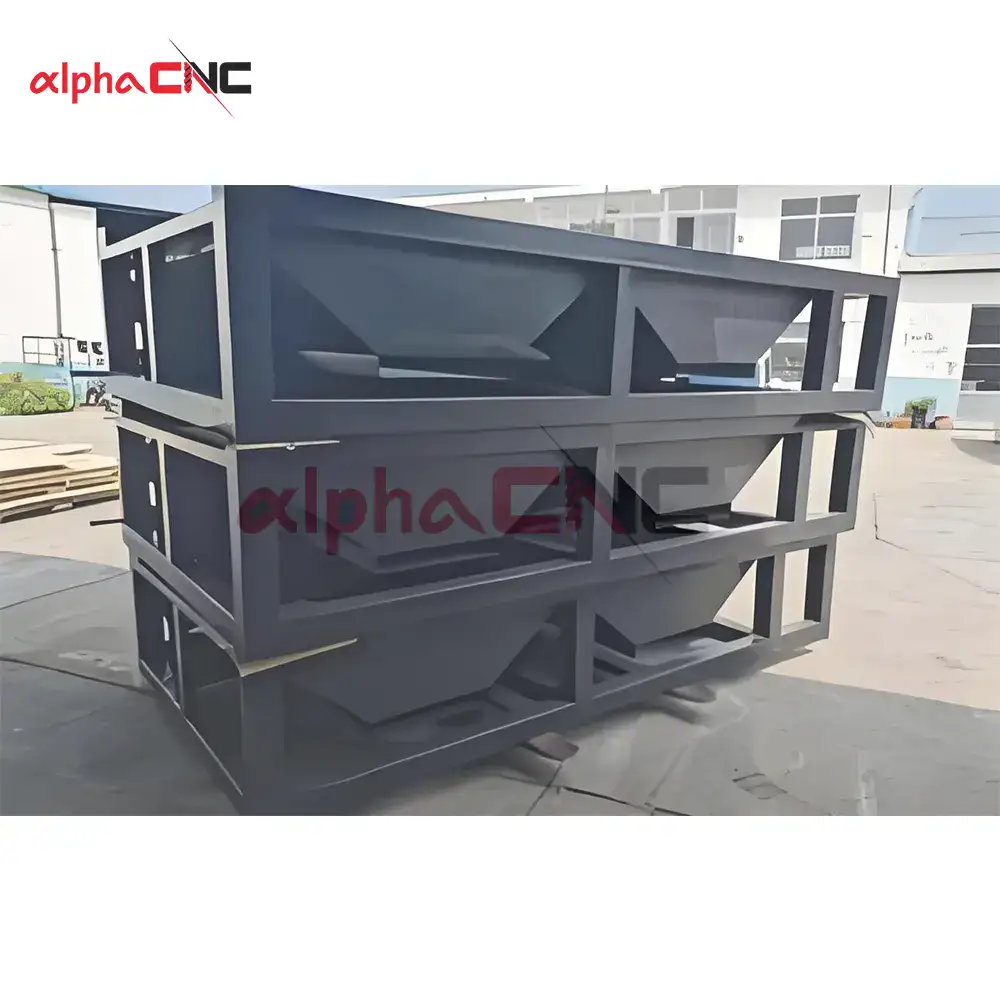 Industrial CO2 laser cutting machine, ensuring operator protection in workshop environments