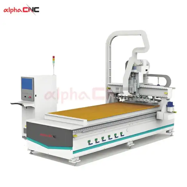 Heavy-Duty CNC Wood Carving Center for Industrial Manufacturing