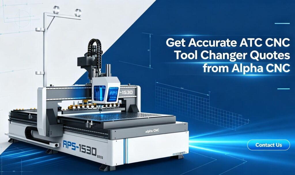 Get Accurate ATC CNC Tool Changer Quotes from Alpha CNC