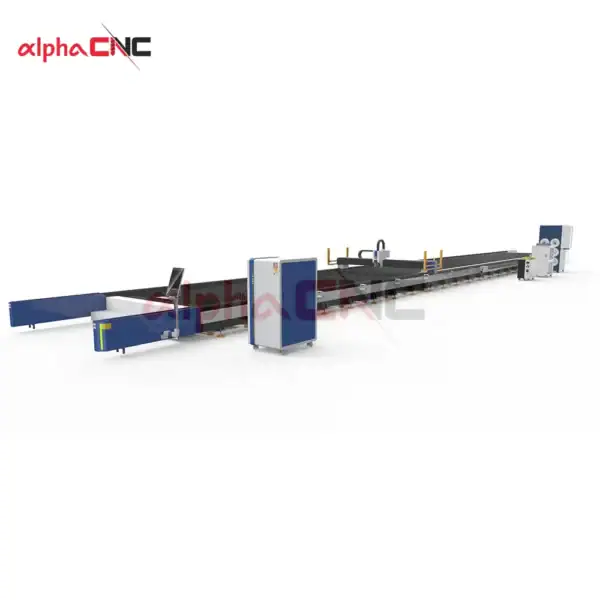 12kW 20kW 30kw High-Power Ground-Rail Fiber Laser Cutter for Large Metal Plates