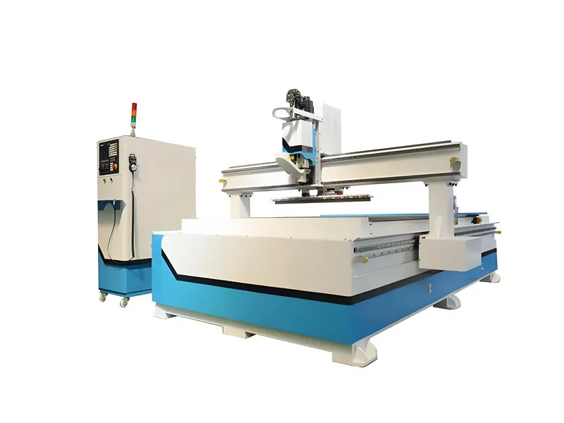 Alpha CNC Router producing large-scale metal components