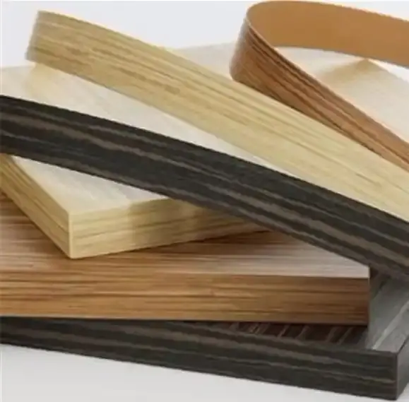 Thick panel edge banding with perfect seam