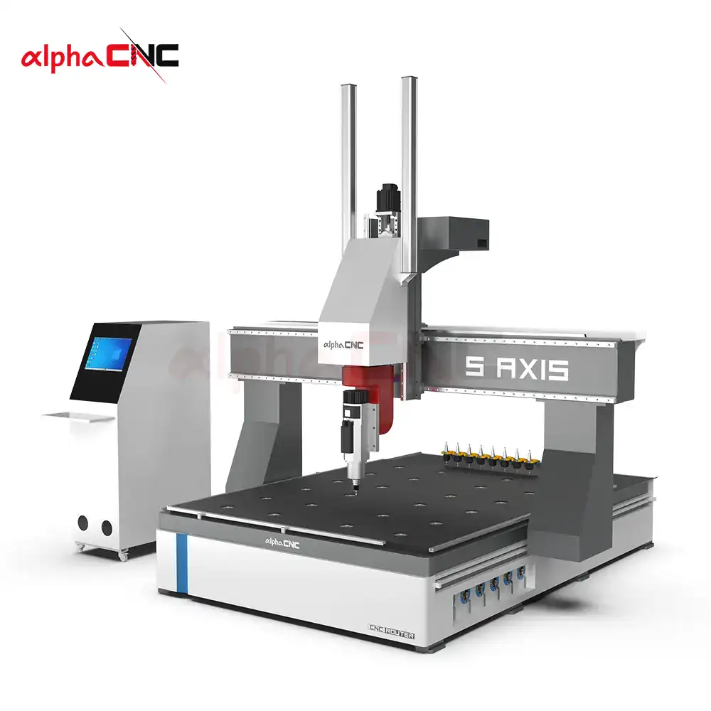 High Precision Machining of Complex 3D Surface – Close-Up
