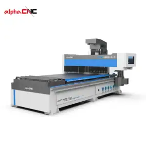 Alpha CNC APS-1325-D-C Right Side Showing Dust Ports