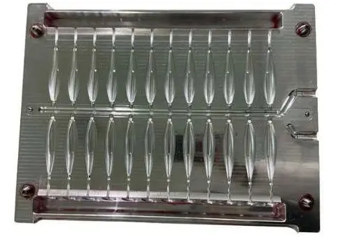 Multiple identical components sample, showcasing consistency and speed in mass production scenarios