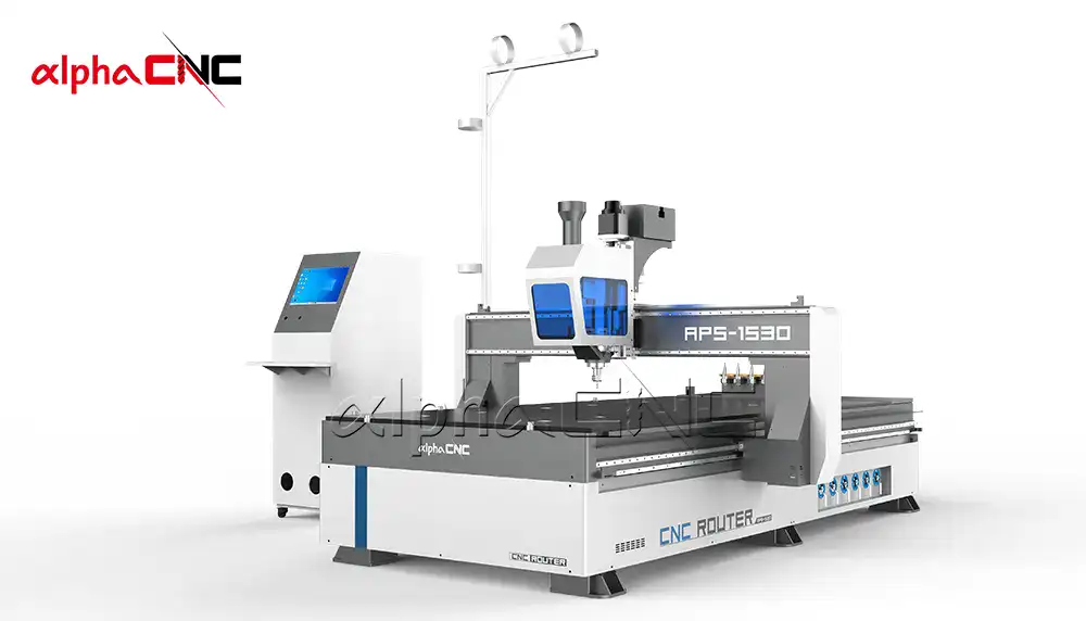 High precision industrial CNC router for diverse industry applications
