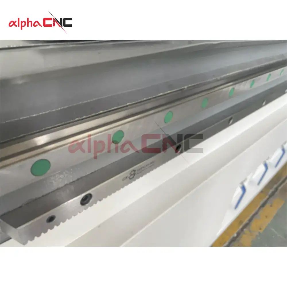 cnc router - high rigidity precision guide rail