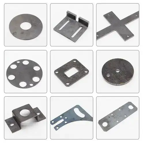 Heavy-duty industrial machine frame constructed with accurately laser-cut and notched steel tubing