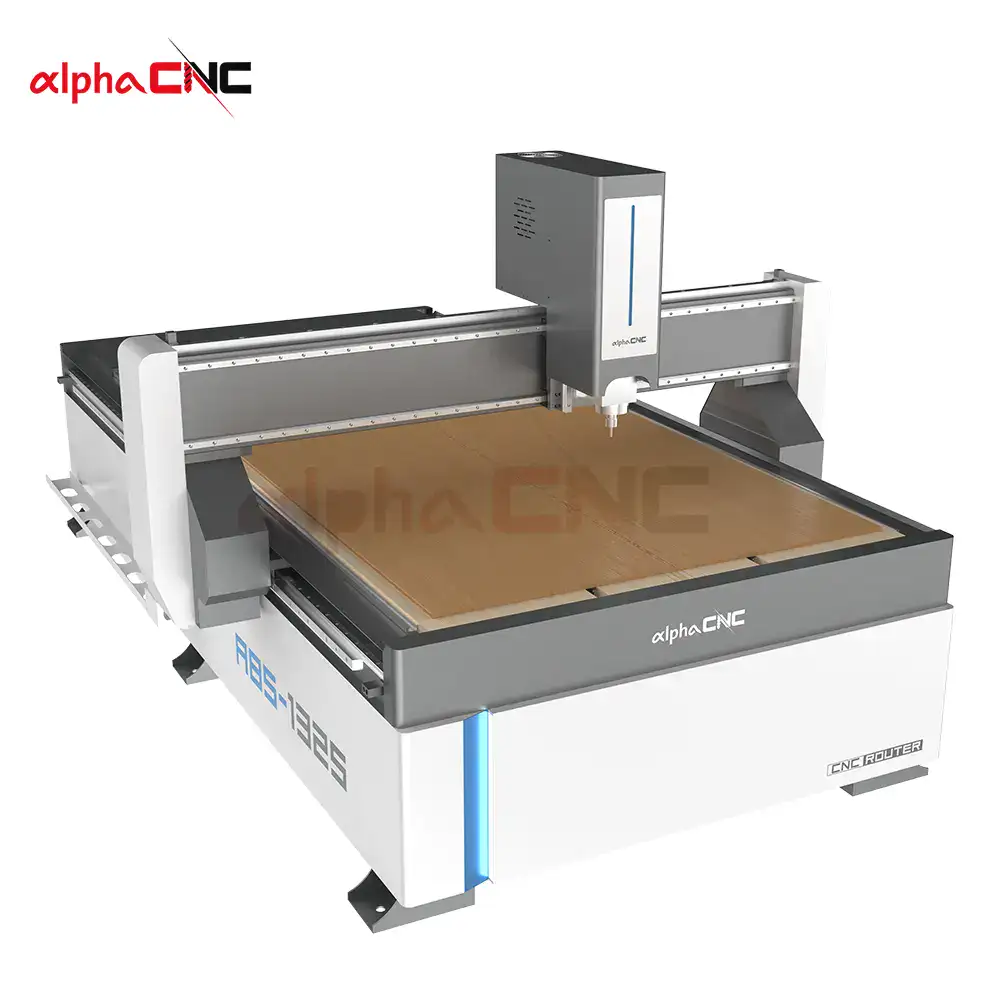 Industrial-cnc-router-machine-with-vacuum-table-closeup