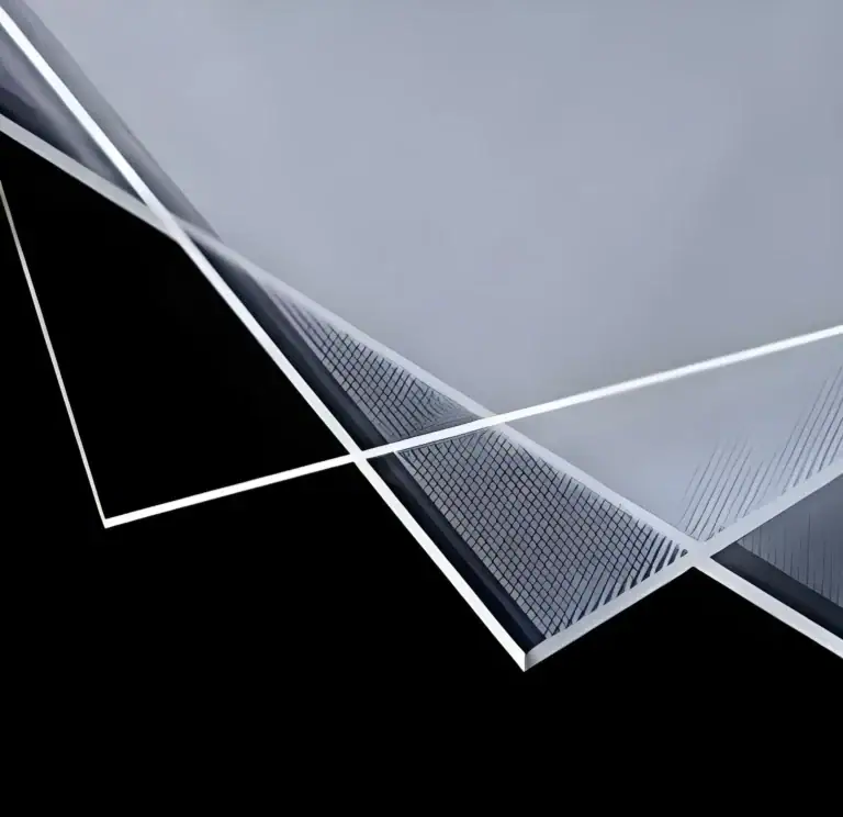 Example of intricate multi-layer acrylic signage and displays, showcasing the high-gloss edge quality and precision of our CO2 laser engraving and cutting machine.