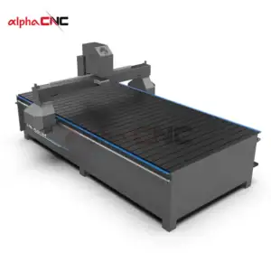 Italy spindle close-up on wood CNC machine