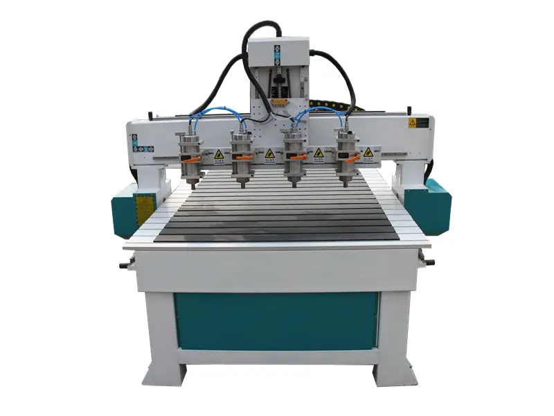 Alpha CNC Router processing complex mold designs