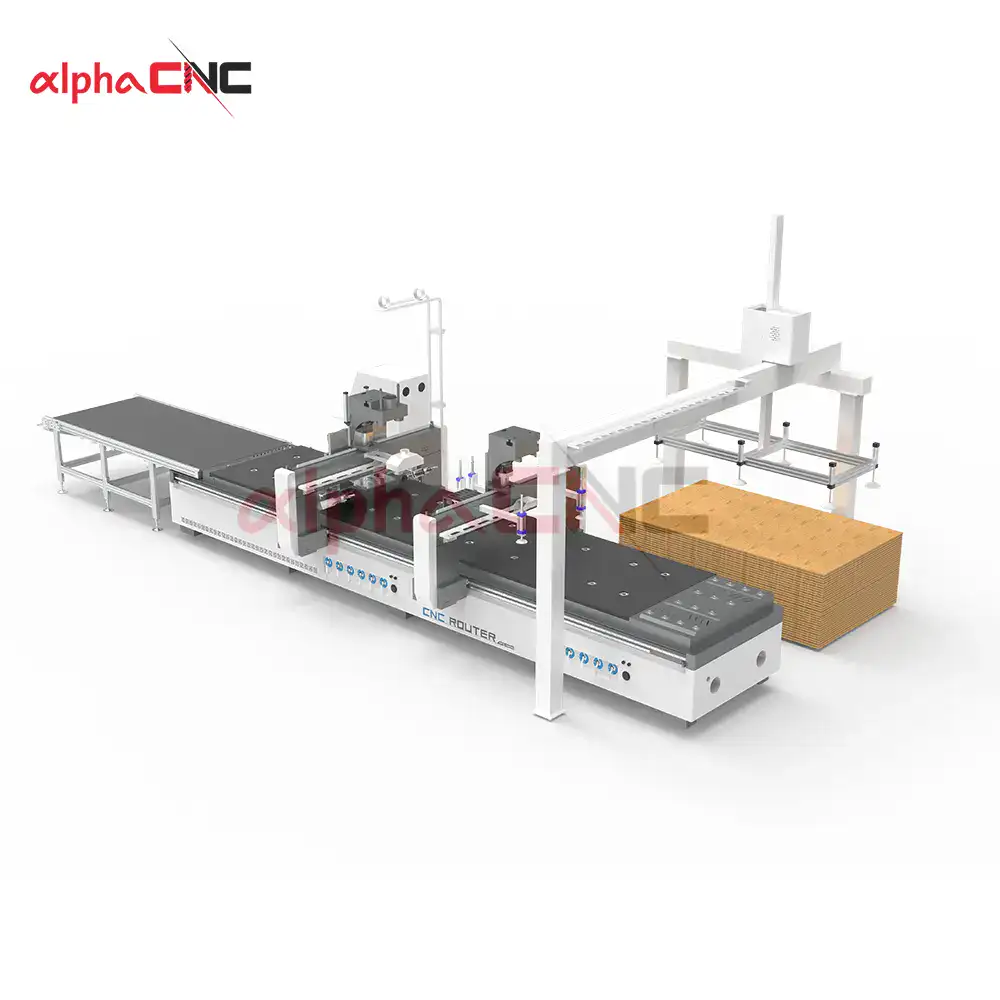Integrated CNC Solution for Furniture Manufacturing | Auto Marking and Drilling