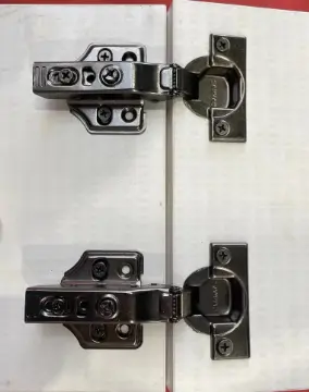 Precision-drilled standard lock hole on a wooden door by Alpha CNC machine