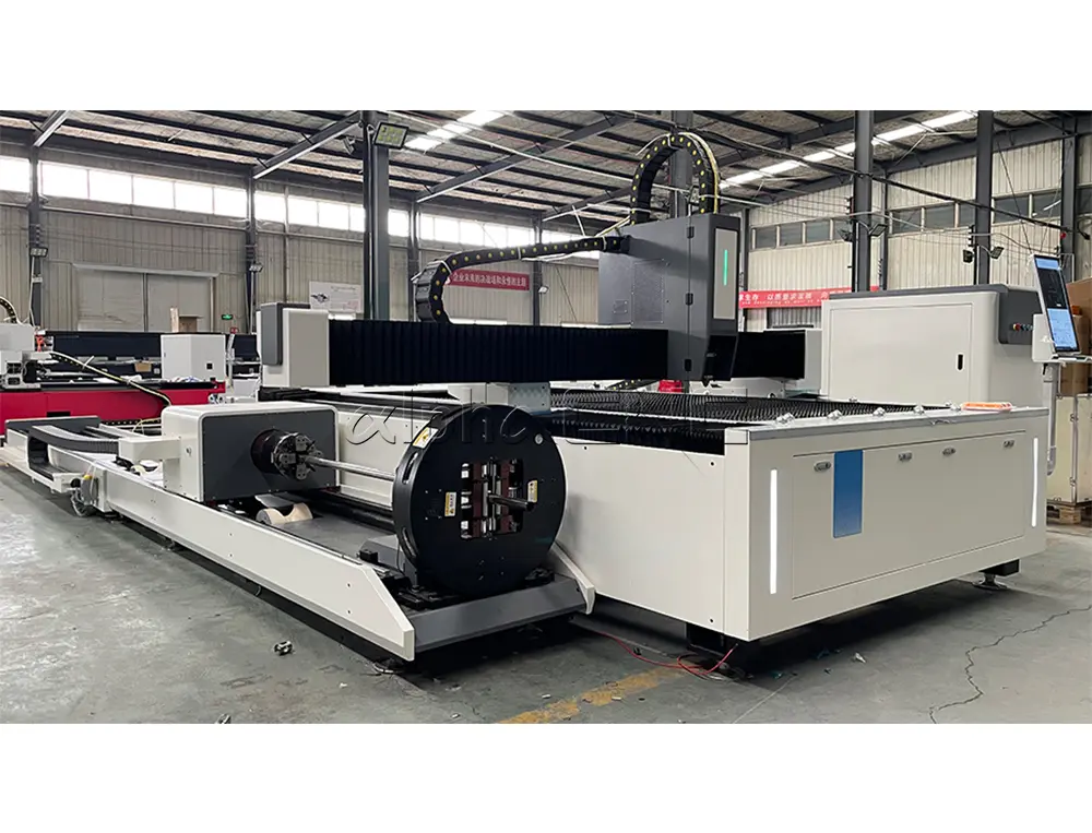 Plate tube integrated machine