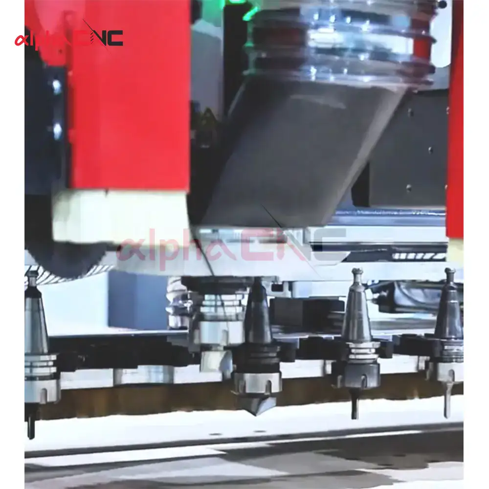 High-frequency CNC spindle and automatic tool changer ATC